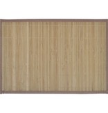 vidaXL 6 st Placemats 30x45 cm bamboe bruin