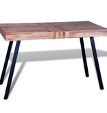 VidaXL Tafel gerecycled teakhout