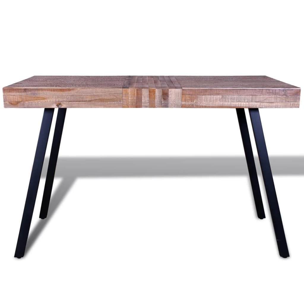 VidaXL Tafel gerecycled teakhout