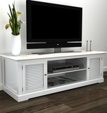 vidaXL Tv-meubel hout wit