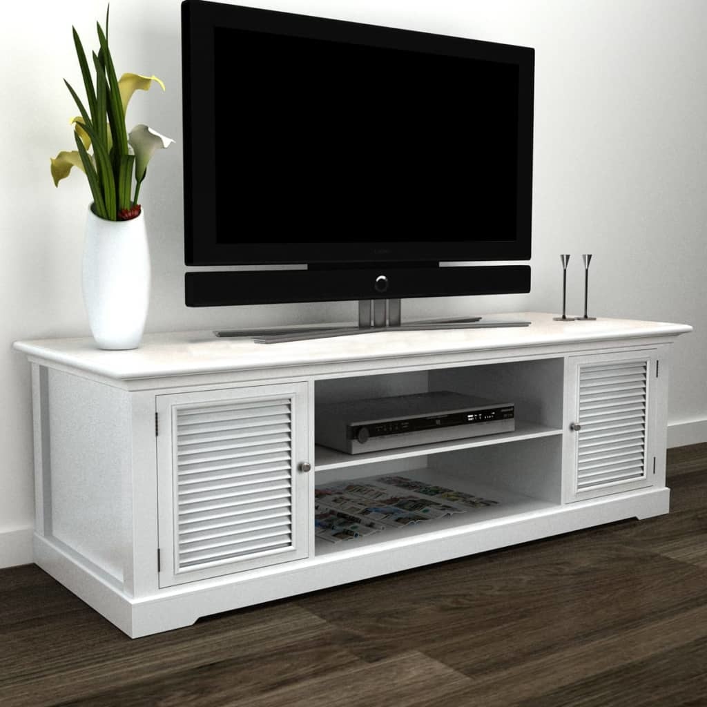 VidaXL Tv-meubel hout wit