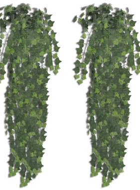 VidaXL Kunstplanten 2 st klimop 90 cm groen