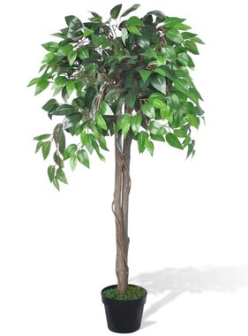 VidaXL Kunst vijgenboom met pot 110 cm VidaXL Kunst vijgenboom met pot 110 cm