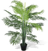 vidaXL Kunst Phoenix palmboom met pot 130 cm