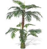 vidaXL Kunstplant Cycus palmboom 150 cm
