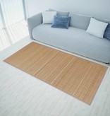 VidaXL Rechthoekige bamboe mat 80 x 200 cm (Bruin)