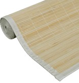 VidaXL Rechthoekige bamboe mat 150 x 200 cm (Neutraal)