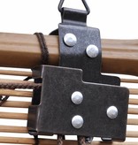 VidaXL Rolgordijn Bamboe 80 x 160 cm (Bruin)