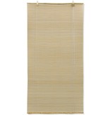 VidaXL Rolgordijn Bamboe 150 x 220 cm (Naturel)
