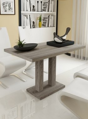 VidaXL Eettafel eiken-look MDF