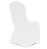 VidaXL Stoelhoes Stretch Wit (6 stuks)