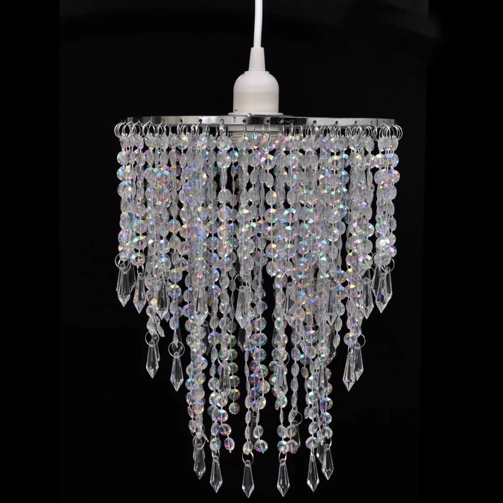 VidaXL Kroonluchter met kristallen 22,5 x 30,5 cm