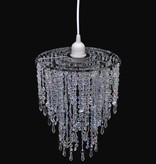 VidaXL Kroonluchter met kristallen 22,5 x 30,5 cm