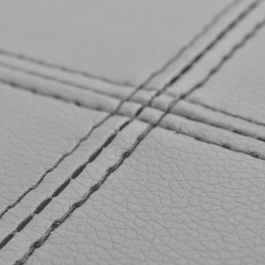 VidaXL Bankje kunstleer zwart