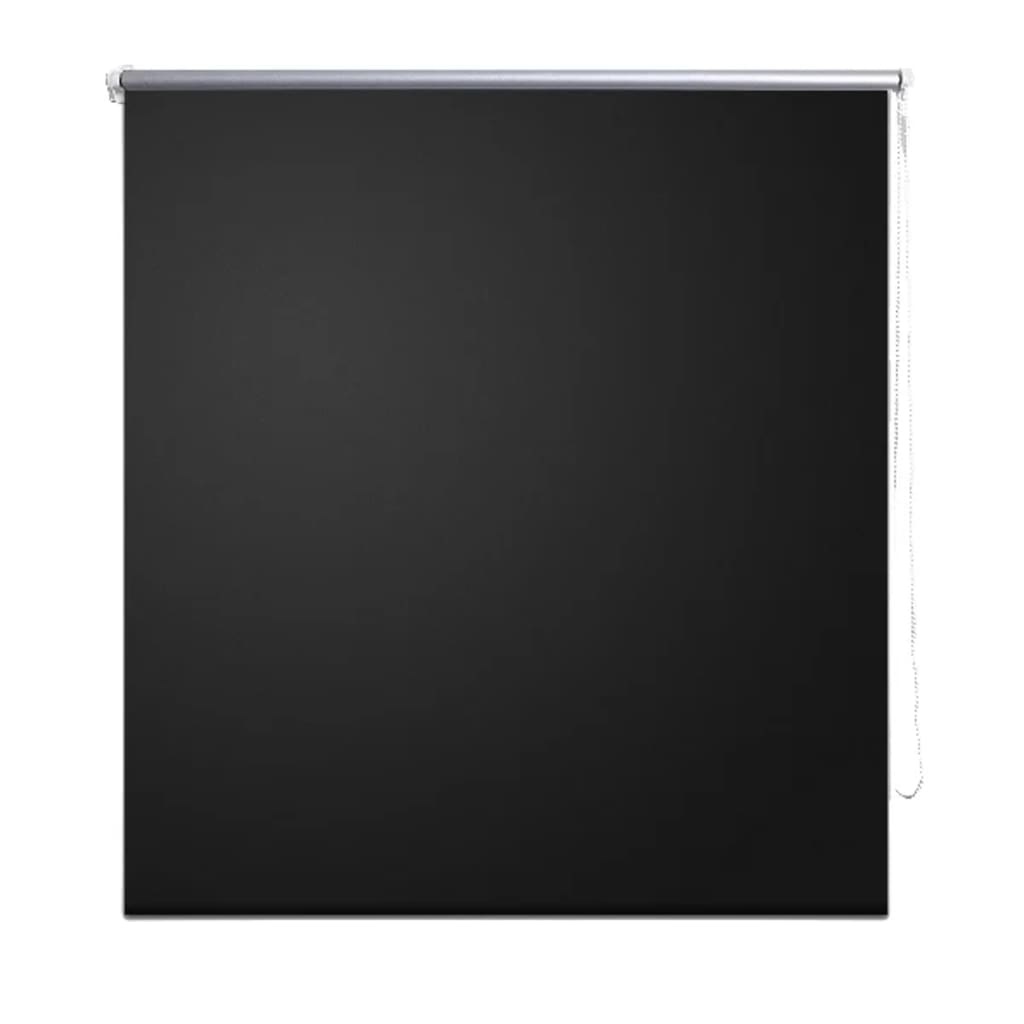 vidaXL Rolgordijn verduisterend 40 x 100 cm zwart