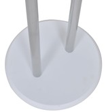 VidaXL Kledingstandaard voor jas en overhemd metaal