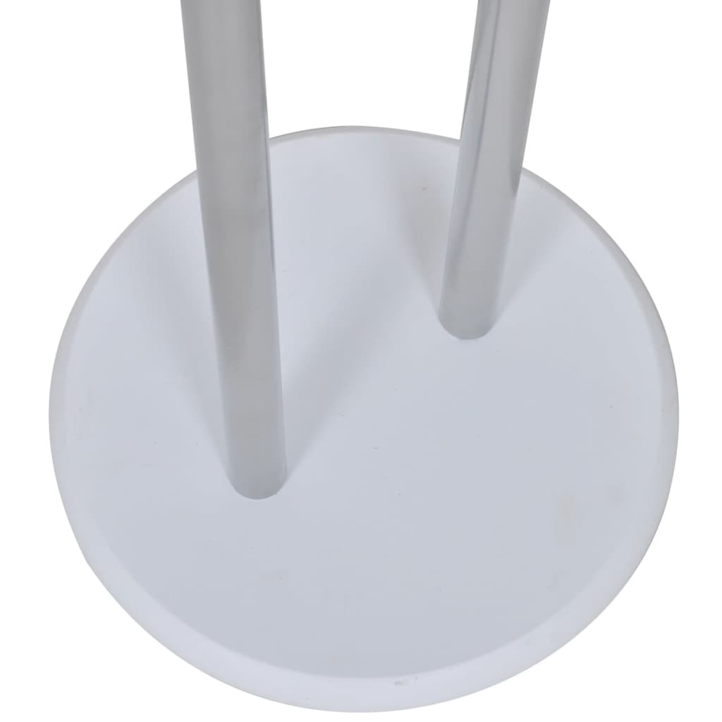 VidaXL Kledingstandaard voor jas en overhemd metaal