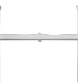 VidaXL Plisséjaloezie 100x150 cm wit