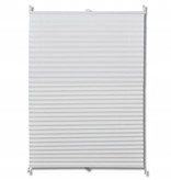 VidaXL Plisséjaloezie 90x100 cm wit