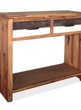 VidaXL Wandtafel 86x30x75 cm massief acaciahout