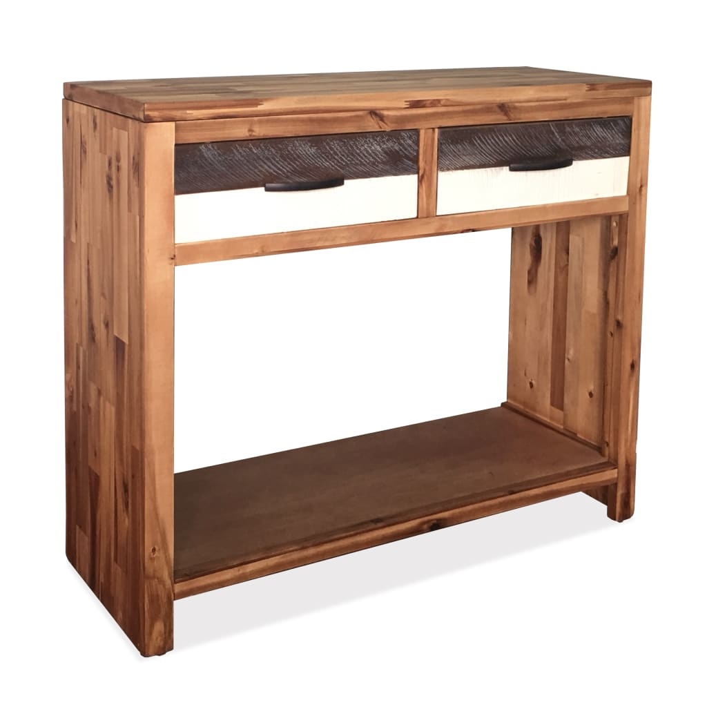 VidaXL Wandtafel 86x30x75 cm massief acaciahout