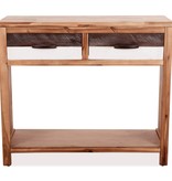 VidaXL Wandtafel 86x30x75 cm massief acaciahout