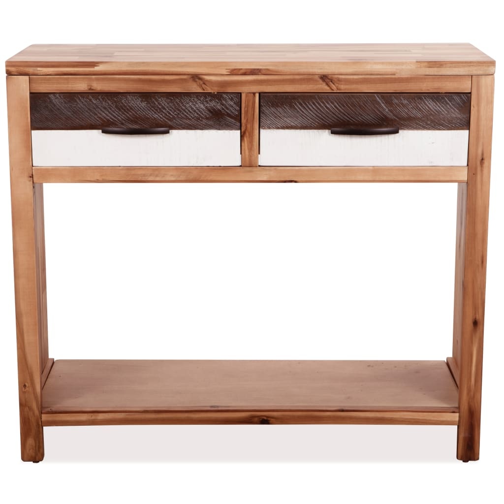 VidaXL Wandtafel 86x30x75 cm massief acaciahout