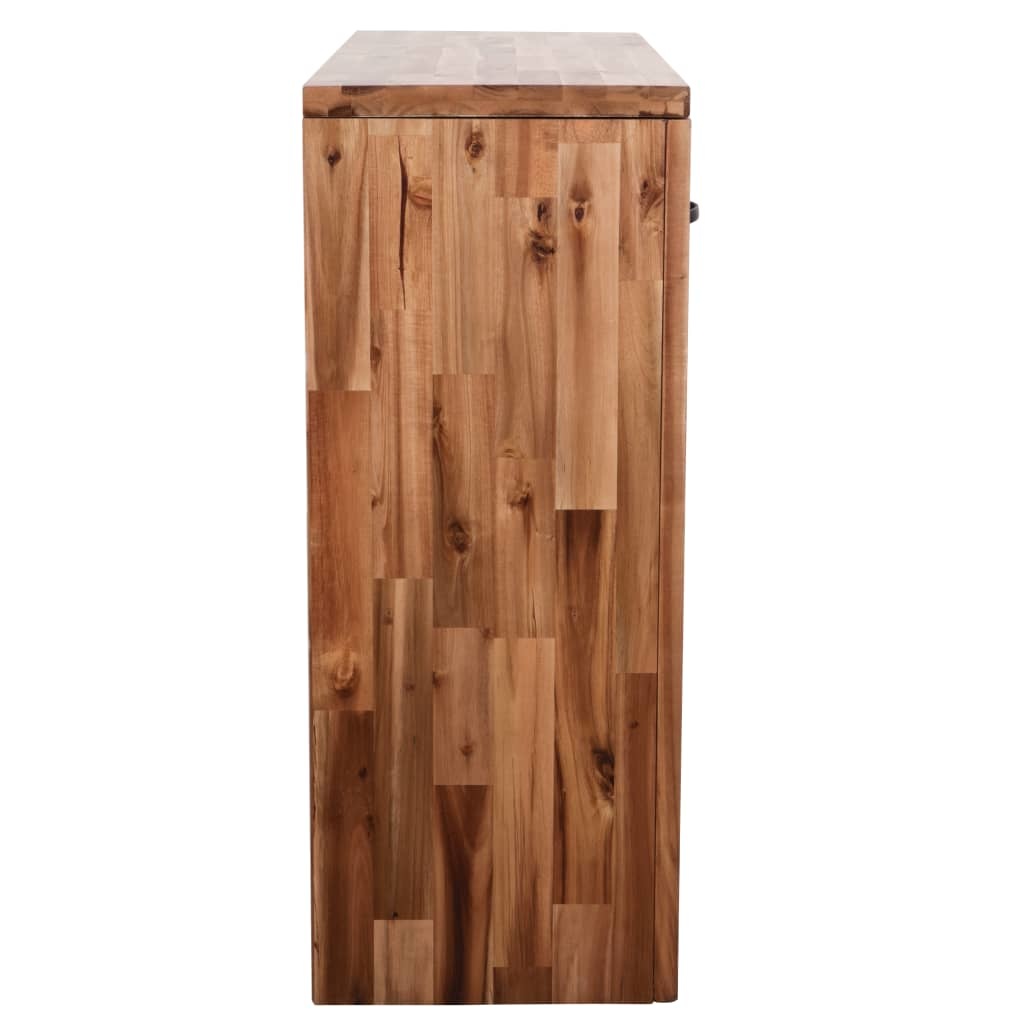 VidaXL Wandtafel 86x30x75 cm massief acaciahout