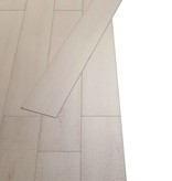 vidaXL Vloerplanken zelfklevend 5,02 m² 2 mm PVC klassiek wit eiken