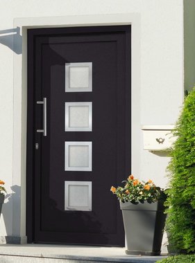 VidaXL Voordeur 88x200 cm antraciet