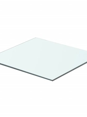 vidaXL Wandschap transparant 40x30 cm glas