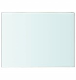 vidaXL Wandschap transparant 40x30 cm glas