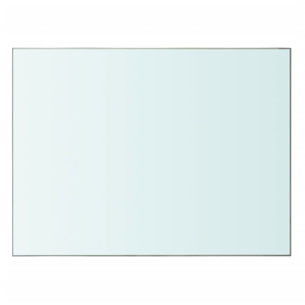 vidaXL Wandschap transparant 40x30 cm glas