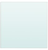VidaXL Wandschap transparant 20x20 cm glas