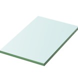 vidaXL Wandschap transparant 20x12 cm glas