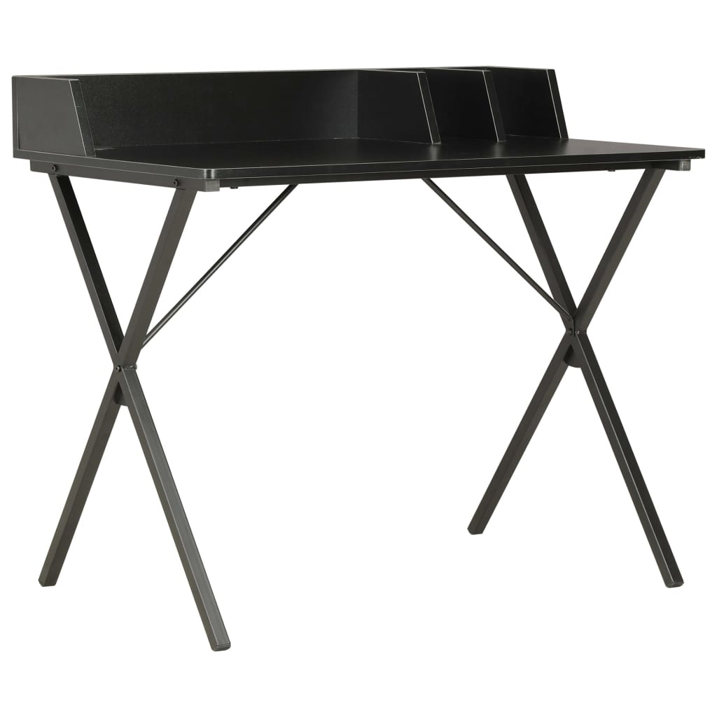 vidaXL Bureau 80x50x84 cm zwart