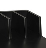 vidaXL Bureau 80x50x84 cm zwart