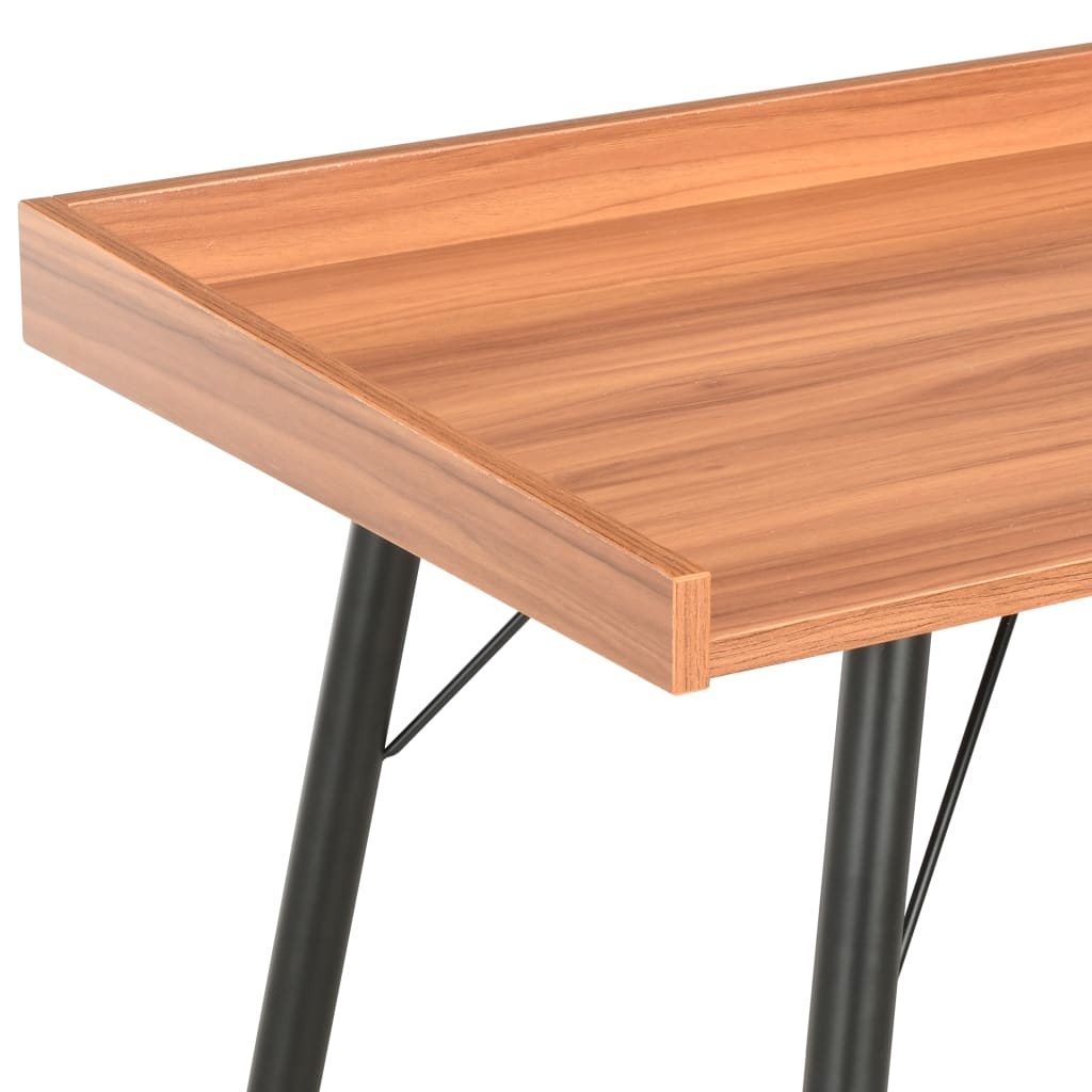 vidaXL Bureau 90x50x79 cm bruin