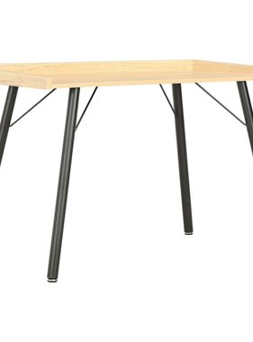 vidaXL Bureau 90x50x79 cm eikenkleurig