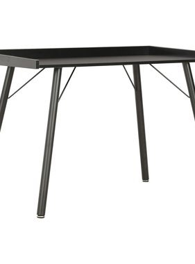 vidaXL Bureau 90x50x79 cm zwart