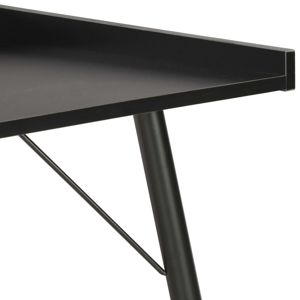 vidaXL Bureau 90x50x79 cm zwart