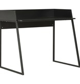 vidaXL Bureau 90x60x88 cm zwart