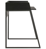 vidaXL Bureau 90x60x88 cm zwart