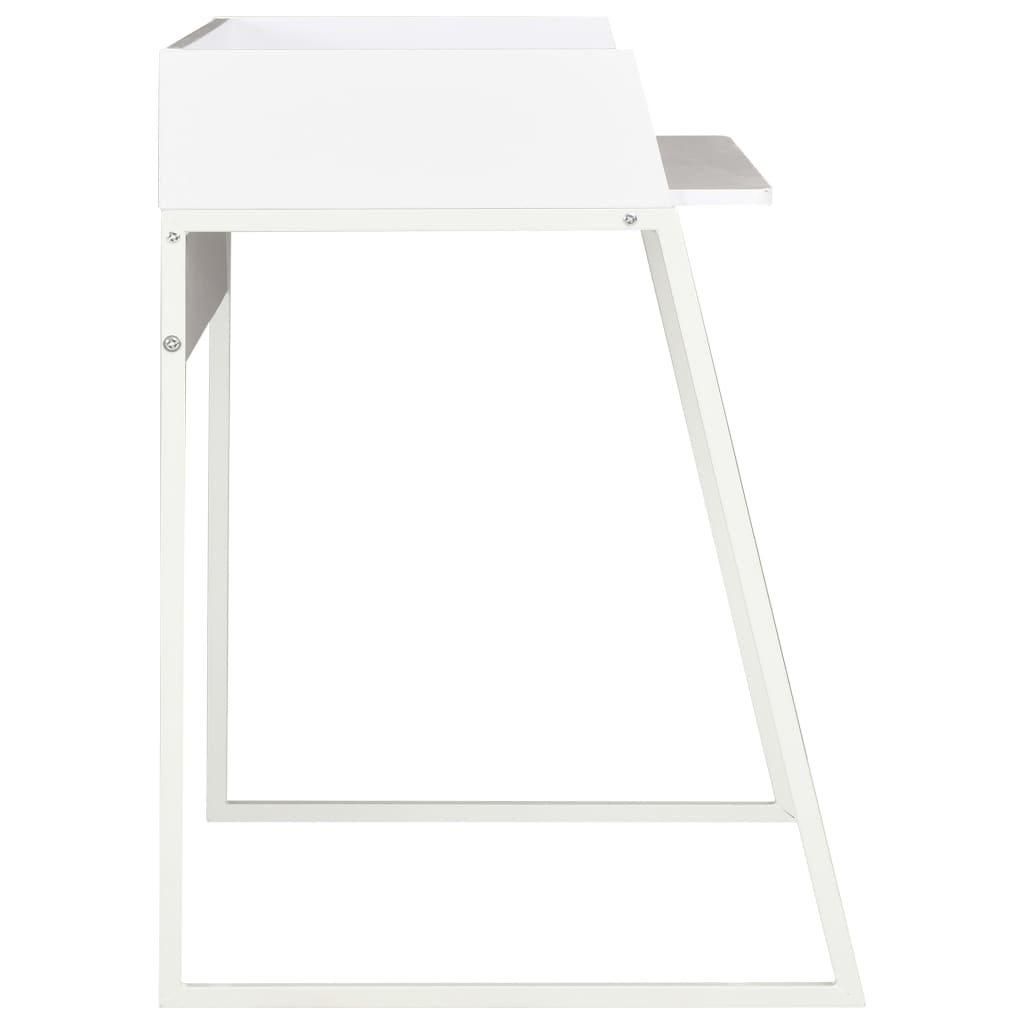 vidaXL Bureau 90x60x88 cm wit