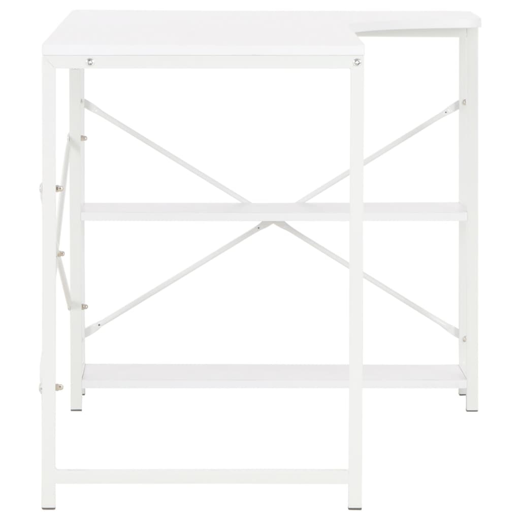 VidaXL Computerbureau 120x72x70 cm wit