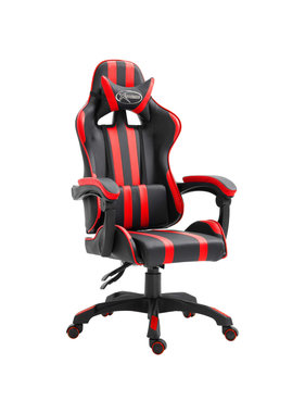 vidaXL Gamingstoel PU rood