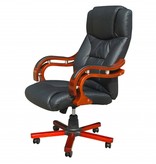 VidaXL Bureaustoel directie S220 zwart