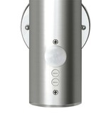 VidaXL Buitenlamp RVS Savona met sensor (2 stuks)