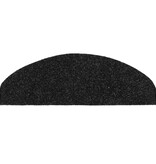 VidaXL Trapmatten zelfklevend 10 st 65x21x4 cm naaldvilt zwart