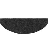 VidaXL Trapmatten zelfklevend 10 st 65x21x4 cm naaldvilt donkergrijs